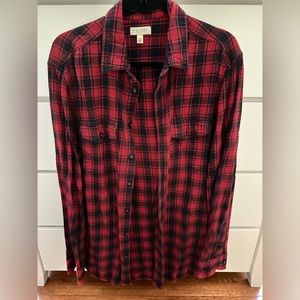 Sonoma Red and Black Flannel